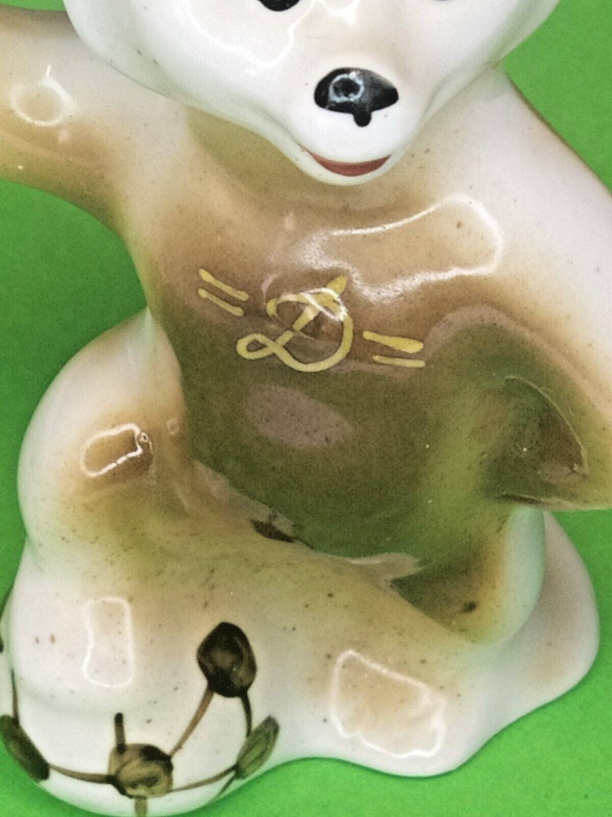 Vintage USSR Olympic bear statuette 11 cm tall – detail 9
