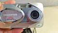 Olympus Camedia C-460 Zoom 4.0MP Y2K digital camera with wrist strap