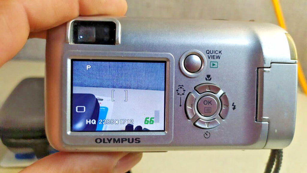 Y2K point-and-shoot camera LCD screen working – detail 9