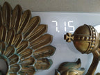 Massive Antique Russian Imperial Brass Double-Headed Eagle Coat of Arms Wall Plaque — 40cm, 7kg