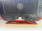 Soviet vacuum tube radio Zvezda-54 with illuminated frequency scale – detail 5