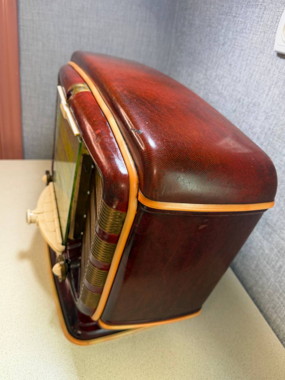 ULTRA RARE Red Star-54 Soviet Tube Radio Zvezda-54 USSR — Working | Museum Condition