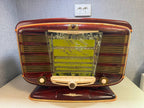Old Soviet radio chassis with original vacuum tubes