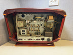 Old Soviet radio chassis with original vacuum tubes – detail 16