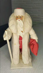 Soviet Ded Moroz Grandfather Frost figurine 33 cm, Rivne factory, video