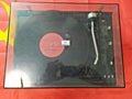 Radiotehnika 301M Stereo Soviet record player with dust cover and wooden side panels
