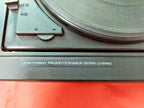 Factory label with 154 ruble price tag on Soviet hi-fi turntable