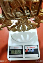 Heavy cast metal Russian crest with mounting remnants on the reverse – detail 7