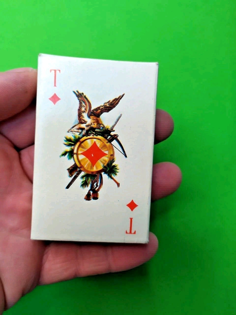 Russian playing cards 1998 Souvenir Hunting deck with original box