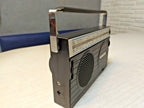 Soviet portable radio Rossiya 203-1 with LW MW SW1 SW2 band scale – detail 5