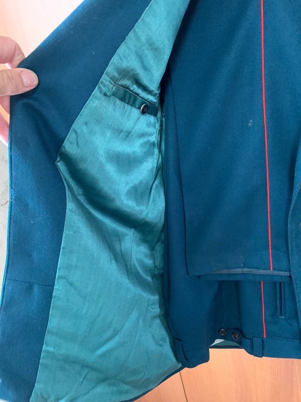 Vintage 💯  Original collectible green military uniform of a KGB colonel.USSR