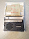 NOS New Vintage Soviet Radio Rossiya 203-1 Boxed with Papers Working USSR 1992