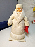 Large Antique USSR Christmas Santa Claus Ded Moroz Figurine Ukraine Soviet 53cm