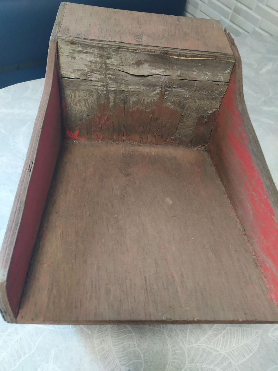 Rare Vintage XXL Wooden BelAZ Dump Truck Soviet USSR Toy 58cm/23" Collectible