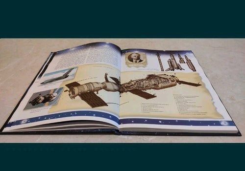 Cosmonautics Discovery of the Universe Illustrated Book Space