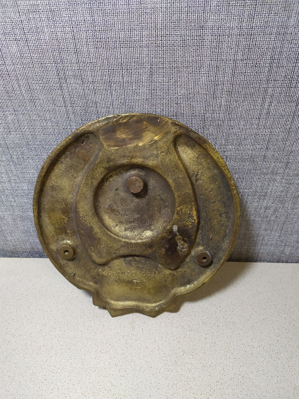 Authentic Heavy Bronze USSR State Emblem – Vintage Soviet Coat of Arms