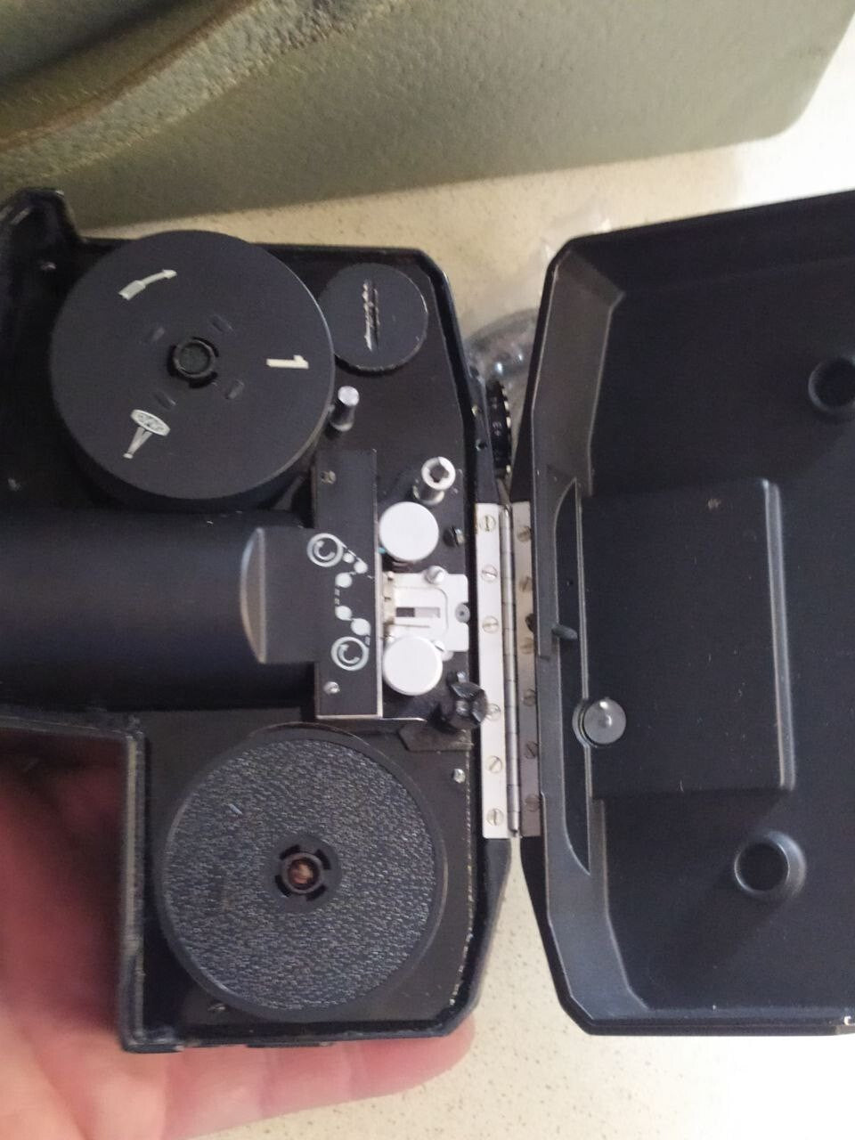 RARE Vintage Soviet 16mm Movie Camera LADA LOMO USSR - Full Set, Case, Manual