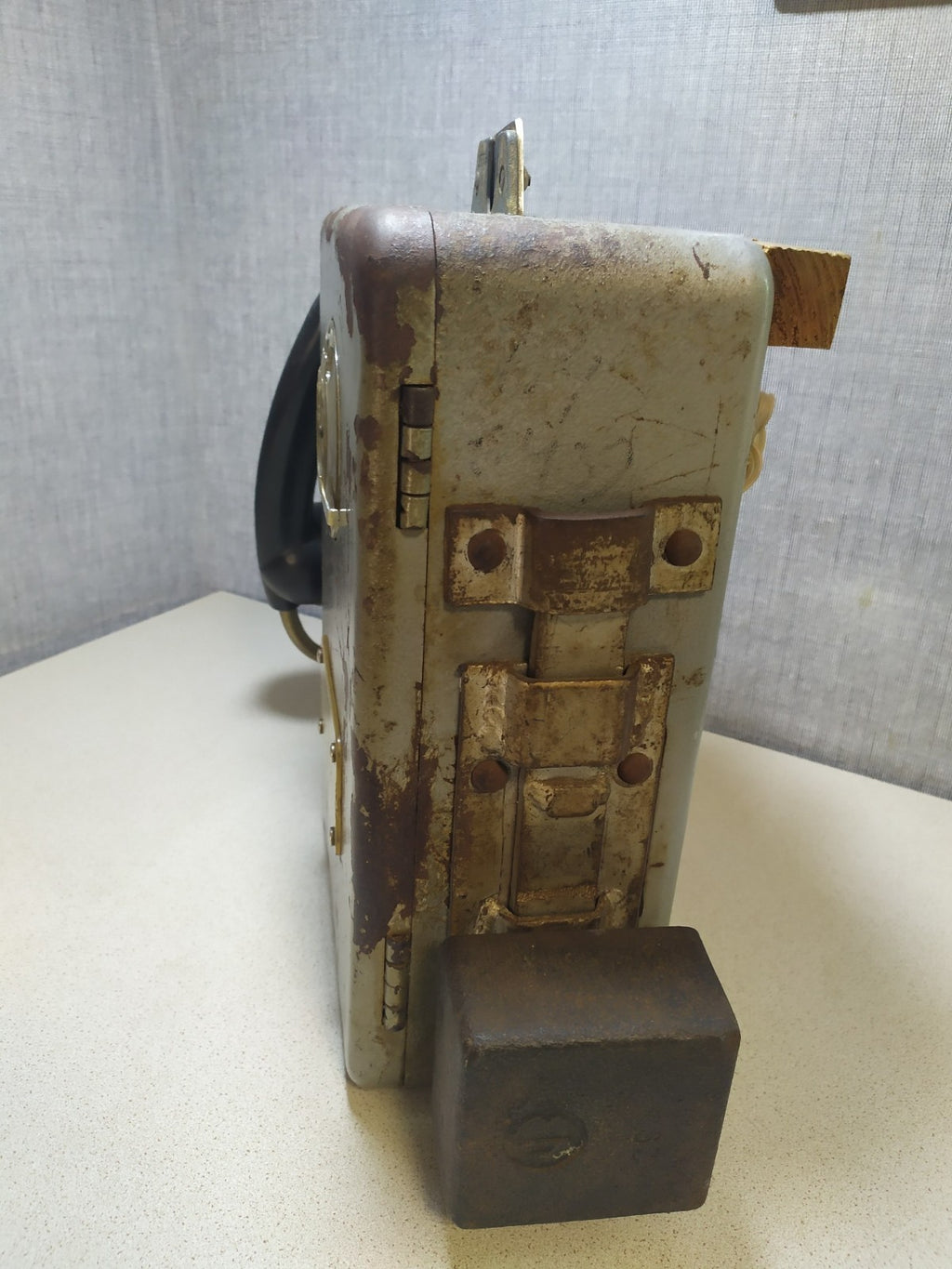 Rare Soviet Bunker Payphone AMT-69 USSR Cold War Military Industrial Vault Phone
