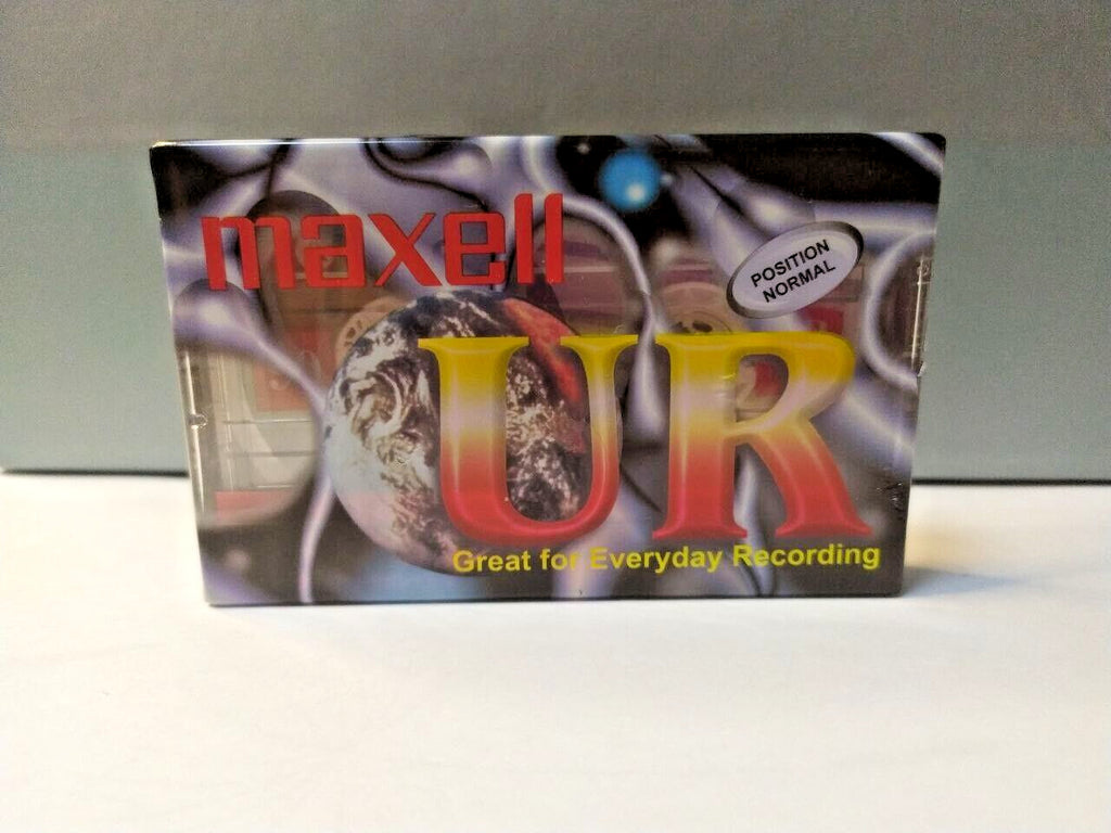 Maxell UR 90 Audio Cassette Tape - Normal Bias Type I - New & Factory Sealed