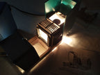 Hammer-tone body and Made in USSR engraving on FED Etude projector – detail 16