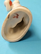 Red ЖК Polonne factory mark on base of Soviet sports figurine – detail 12