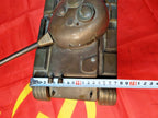 Handmade brass tank turret with detailed barrel and hatches – detail 15