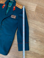 Green Soviet officer trousers from a colonel's uniform – detail 17