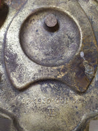 Heavy cast bronze Soviet hammer and sickle wall decor – detail 16