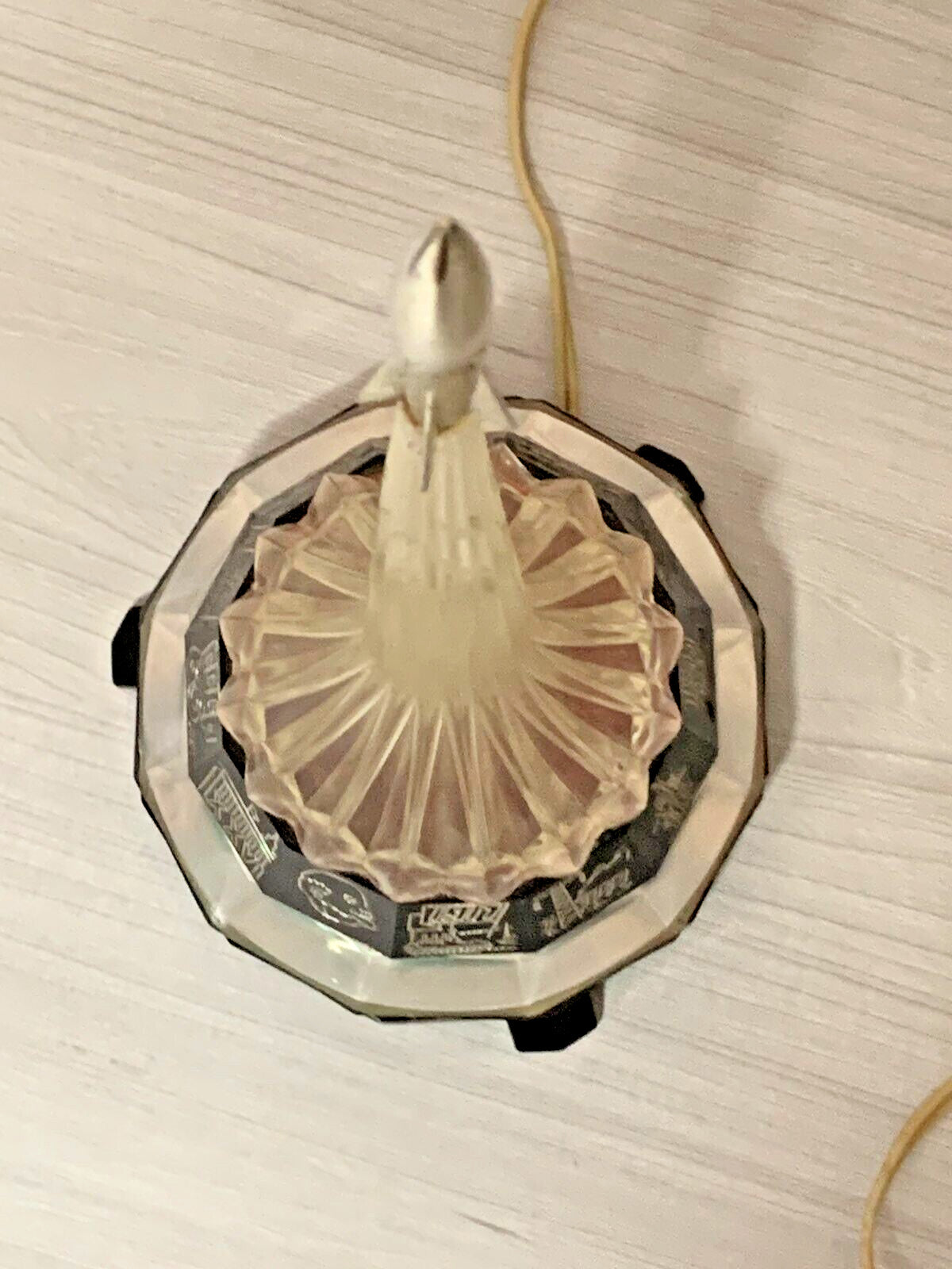 RAKETA Rocket Lamp Space Age USSR 60 Years Anniversary Soviet Night Light