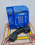 Rare Vintage Ukrainian Ukrtelecom Payphone Blue Public Phone Telecard-121 Street