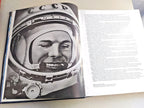 Soviet space encyclopedia Cosmonautics of the USSR, blue cloth cover with silver cosmonaut
