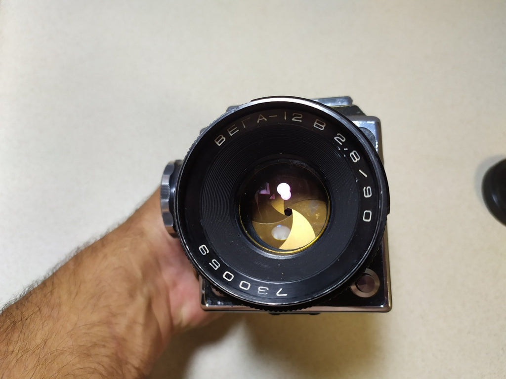 KIEV 88 TTL Medium Format Camera Body + VEGA-12B 90mm f2.8 Lens USSR