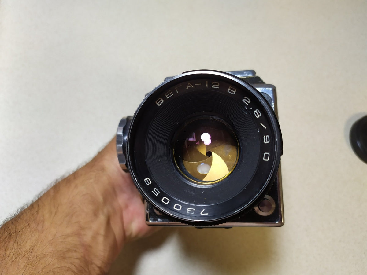 KIEV 88 TTL Medium Format Camera Body + VEGA-12B 90mm f2.8 Lens USSR