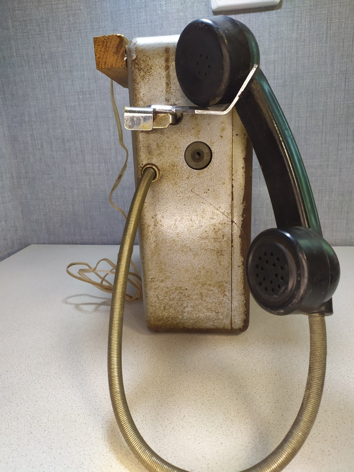 Rare Soviet Bunker Payphone AMT-69 USSR Cold War Military Industrial Vault Phone