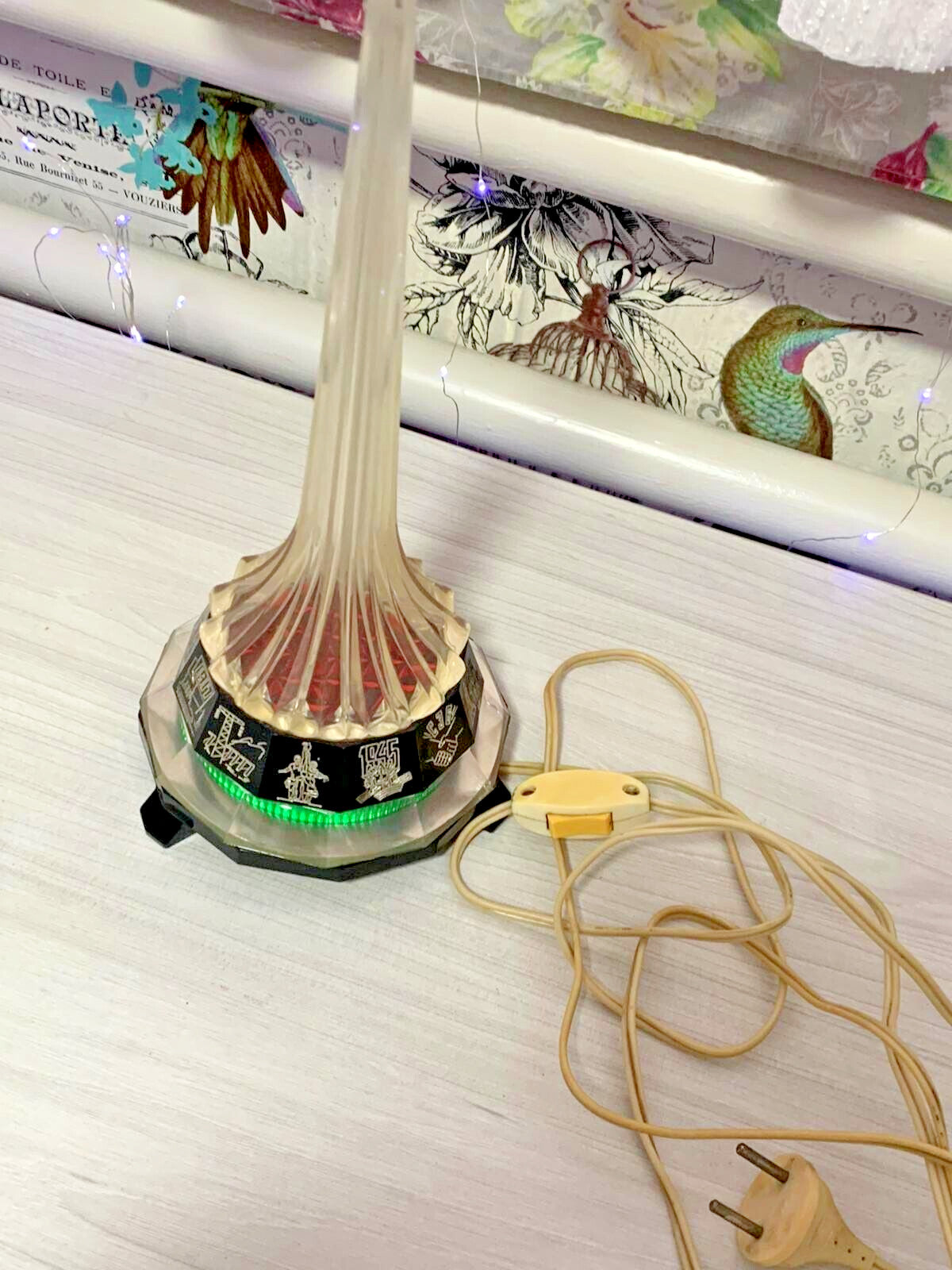 RAKETA Rocket Lamp Space Age USSR 60 Years Anniversary Soviet Night Light