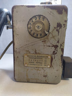 Token slot marked ЖЕТОН on Soviet AMT-69 payphone – detail 5