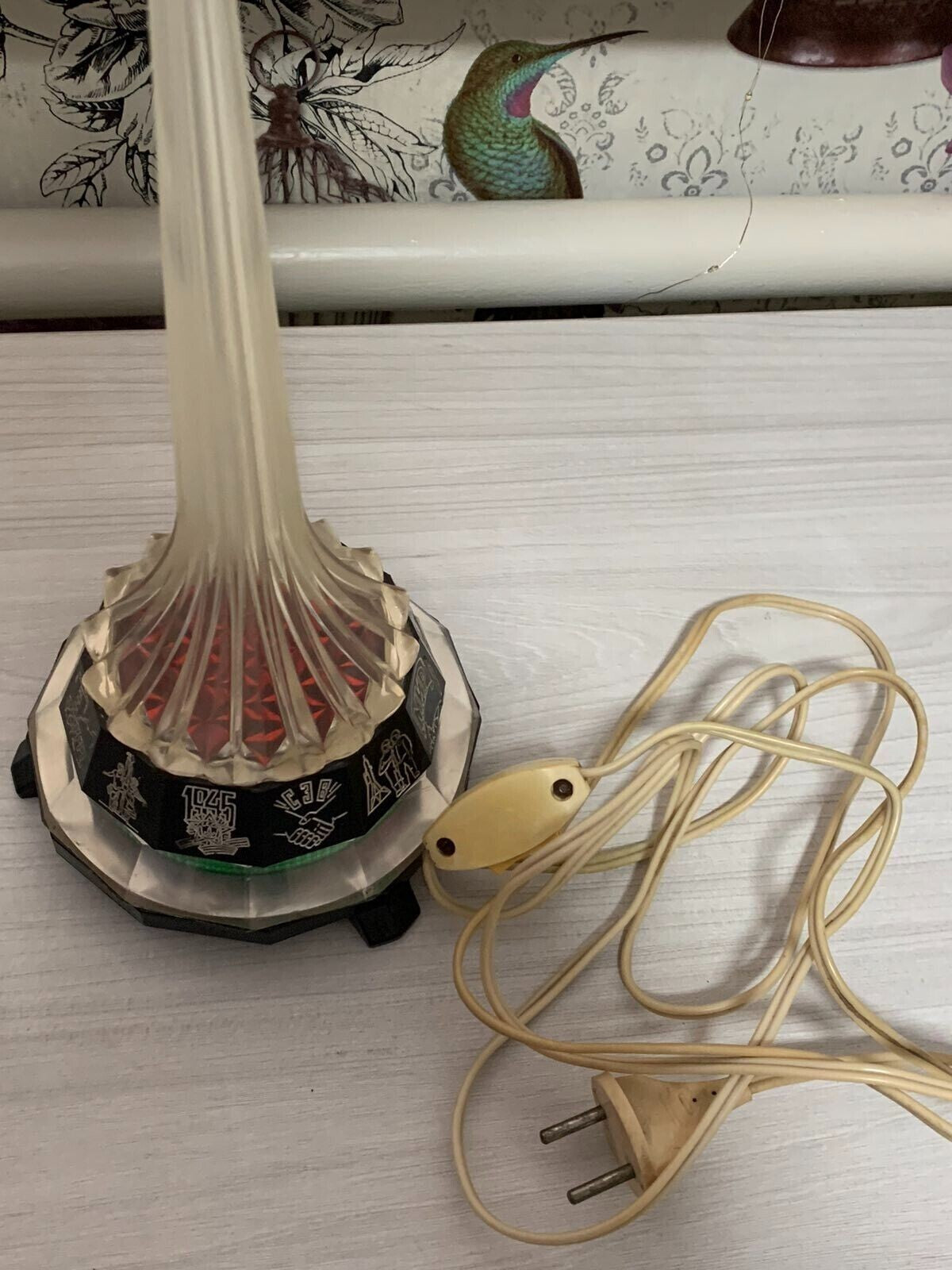 RAKETA Rocket Lamp Space Age USSR 60 Years Anniversary Soviet Night Light