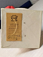 Soviet New Year figurine with wooden staff and red fabric sack – detail 7
