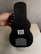 Back of Jack Daniel's guitar case with embossed music history text – detail 13
