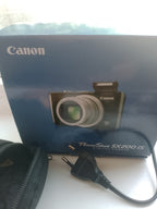 Vintage digital camera set with soft case, wrist strap and 4GB SDHC card – detail 7