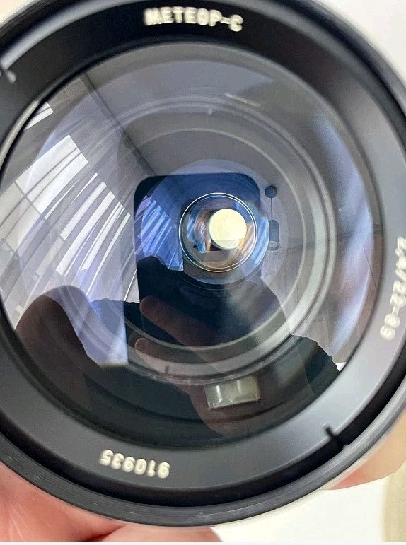 Meteor-S 22-89mm f/2.4 Soviet 16mm Movie Camera Zoom Lens Kinor-16 USSR Rare