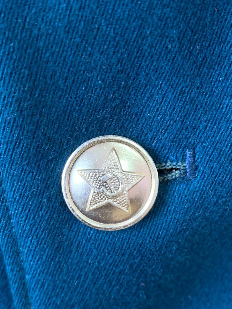 Vintage 💯  Original collectible green military uniform of a KGB colonel.USSR