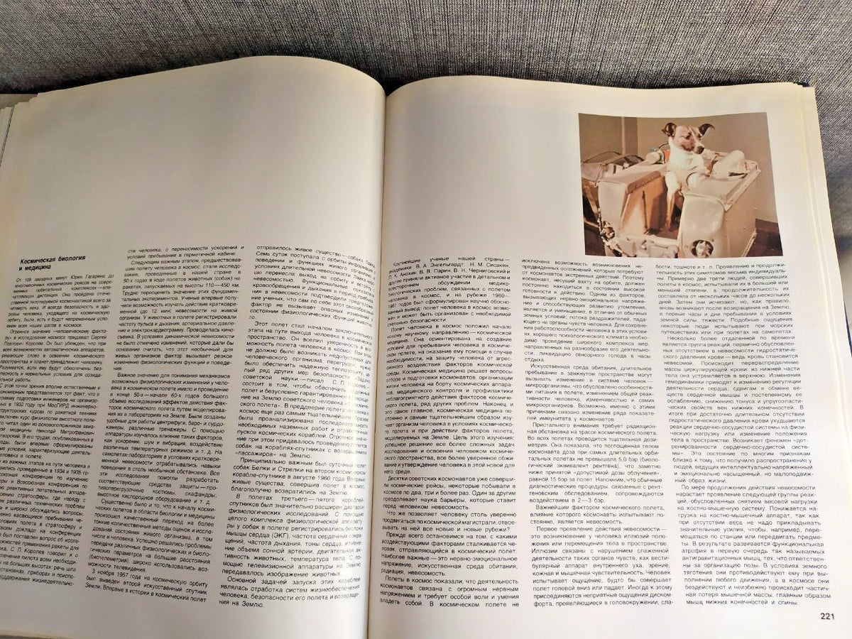 RARE USSR Space Program Encyclopedia "Cosmonautics USSR" - Huge Illustrated Book