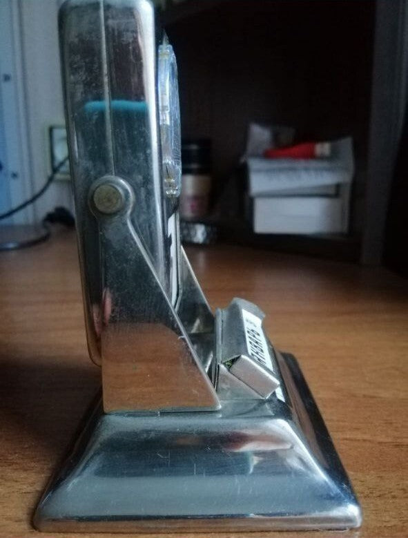 Rare USSR Perpetual Flip Calendar Odessa Monument Souvenir Metal Desktop 1960s