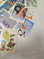 Postal-used Soviet postcards with stamps, postmarks and Cyrillic messages – detail 7
