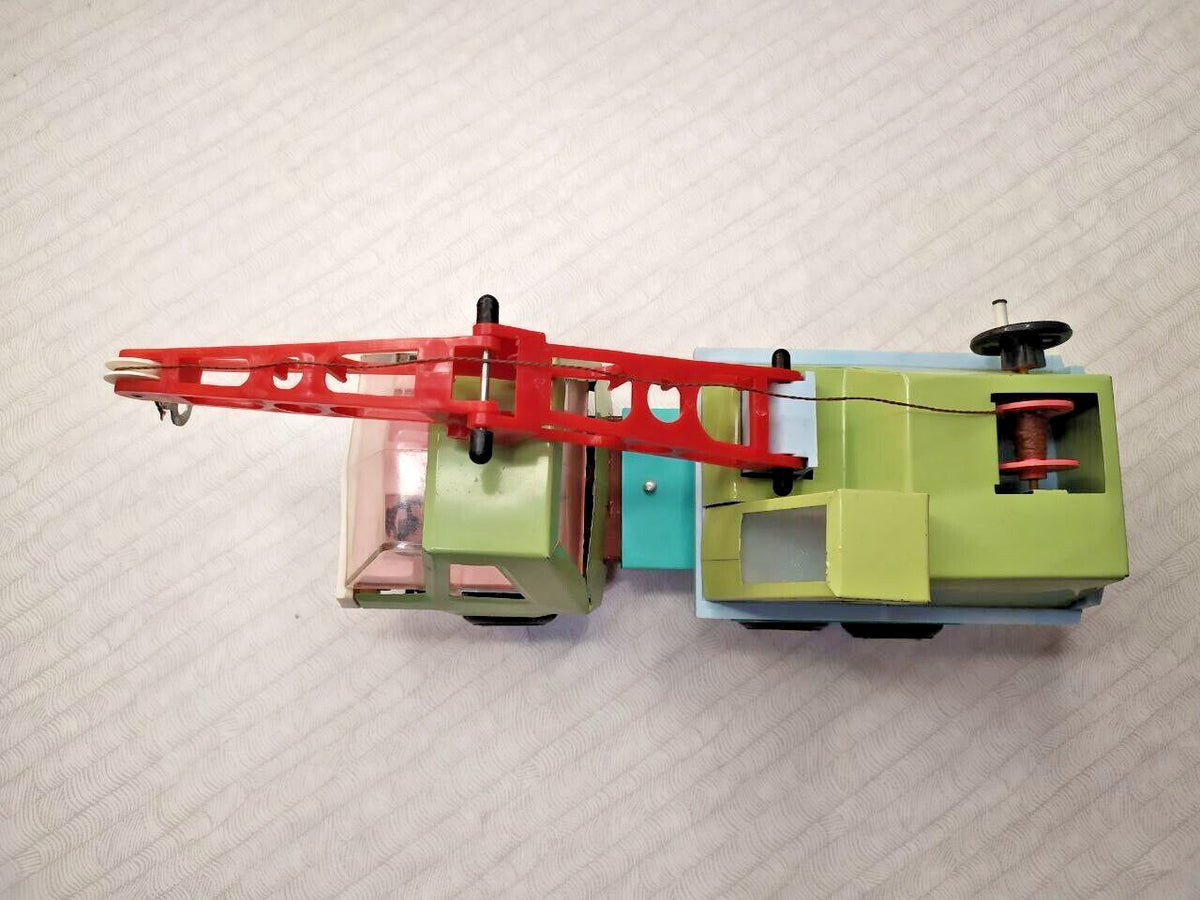 Rare Vintage USSR Toy Truck Mobile Crane "Malysh" Series Made in Soviet Union
