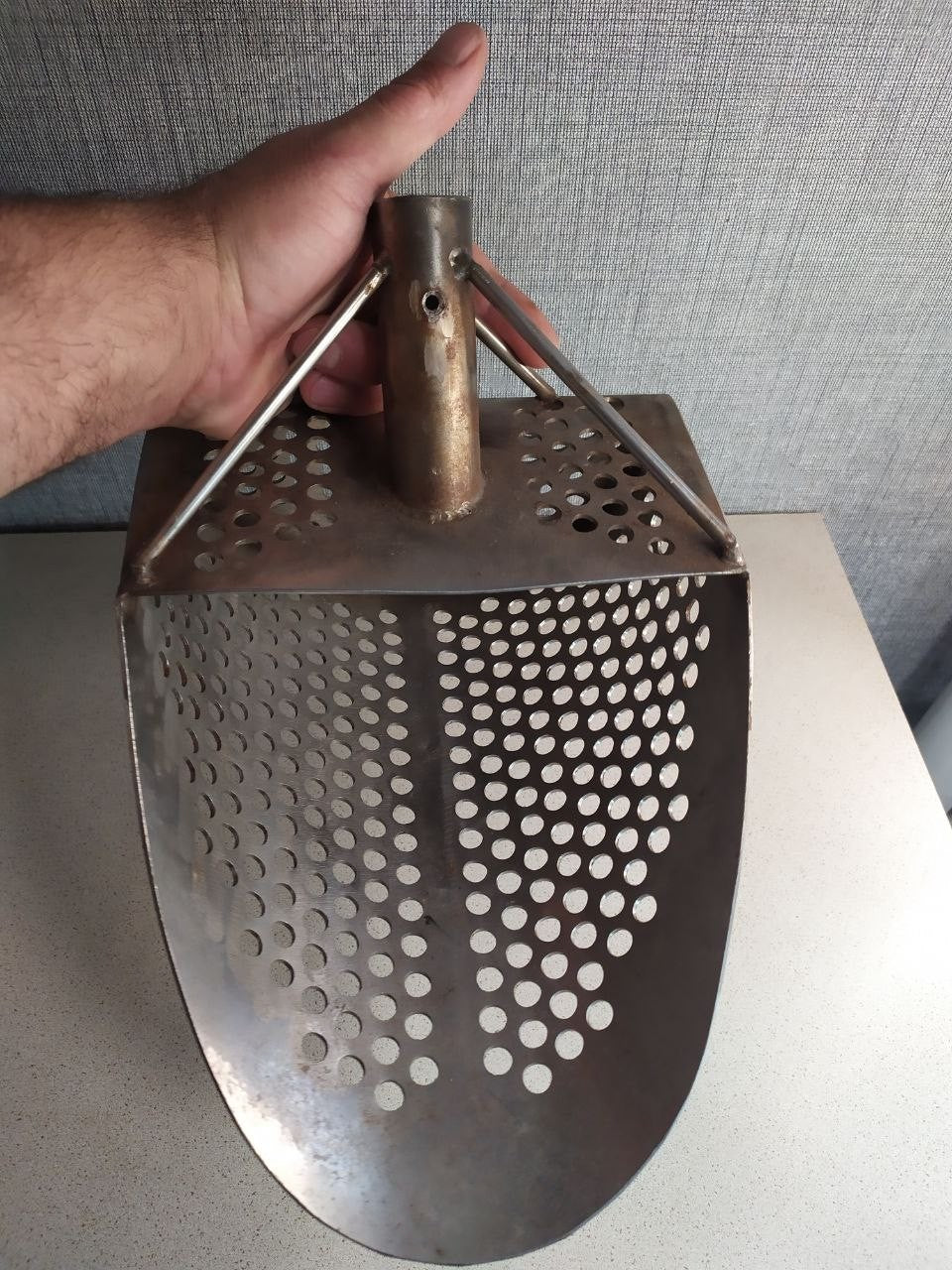 Heavy Duty Stainless Steel Beach Sand Scoop Metal Detecting Treasure Hunting Too