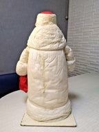 Soviet Grandfather Frost figurine with red textile gift sack – detail 6