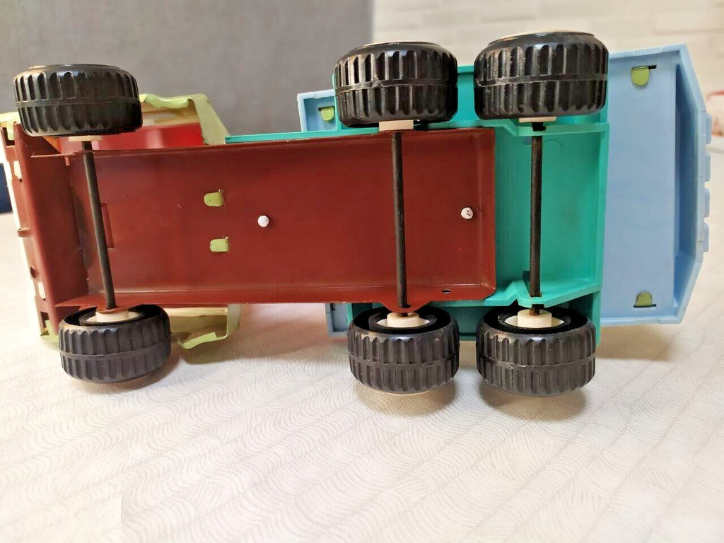 Rare Vintage USSR Toy Truck Mobile Crane "Malysh" Series Made in Soviet Union