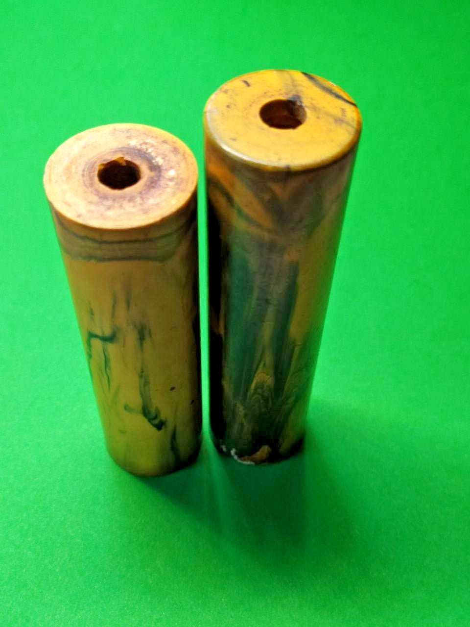 Bakelite Door Handle Catalin Faturan USSR 132 grams. Set with the same color